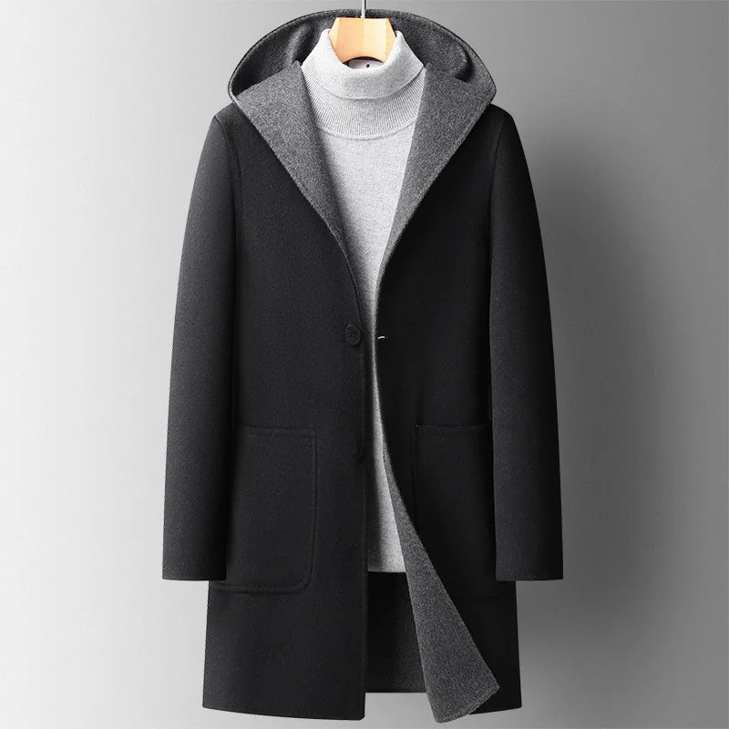 Manteau avec Capuche et Poches pour Homme | Idéal pour l’Hiver