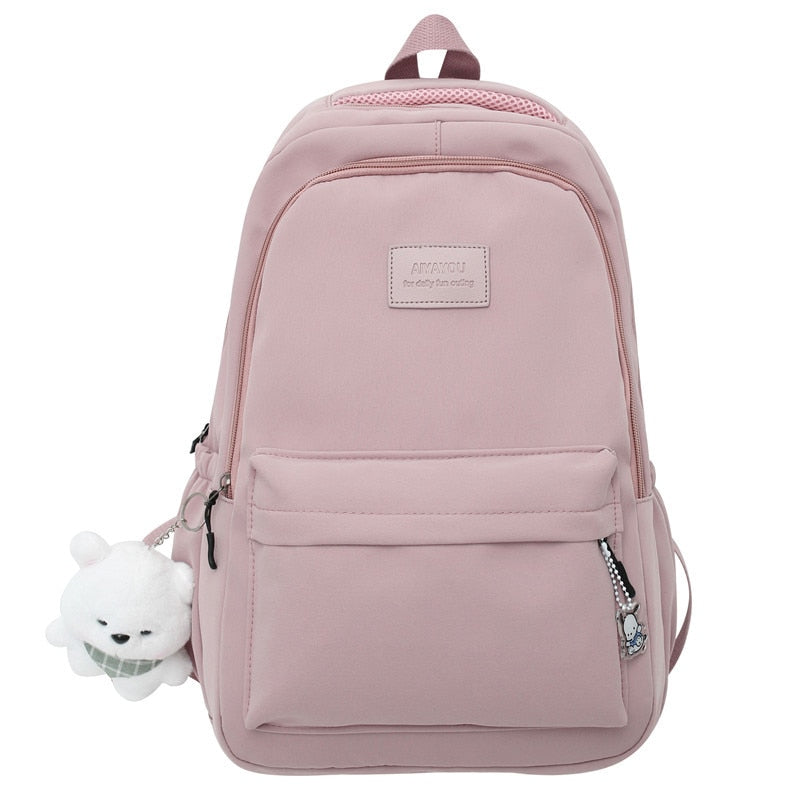 Sac À Dos avec Compartiment Spacieux Et Poches Multiples pour Adulte | Idéal pour L’École, L’Université Et L’Usage Quotidien