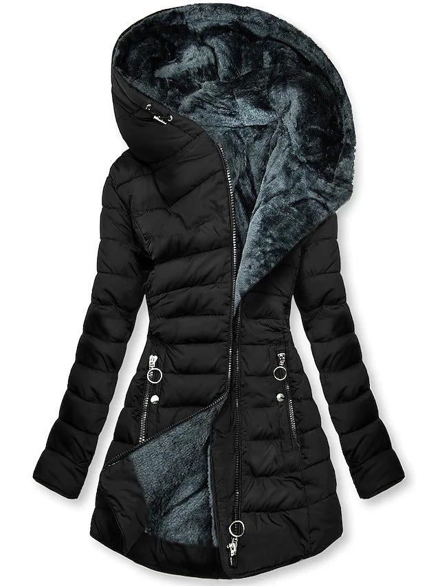 Manteau Long Femme Ceinturé | Élégant & Chaud | Tissu Doux Confortable