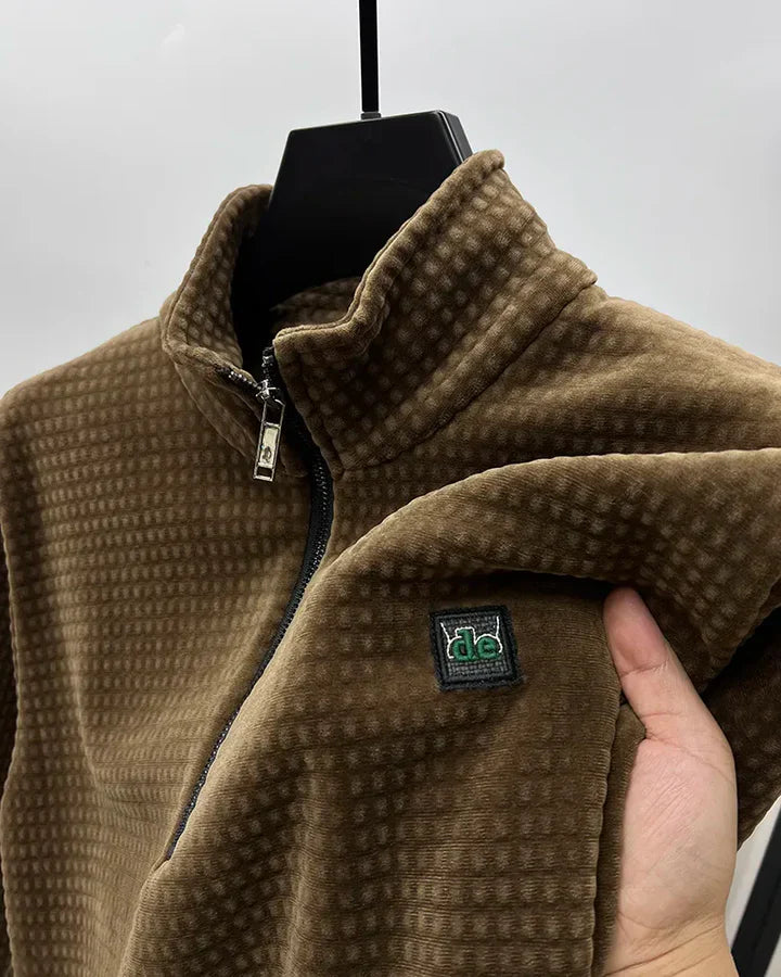 Pull à Demi-Zip pour Homme avec Coupe Confortable | Idéal pour les Journées Fraîches