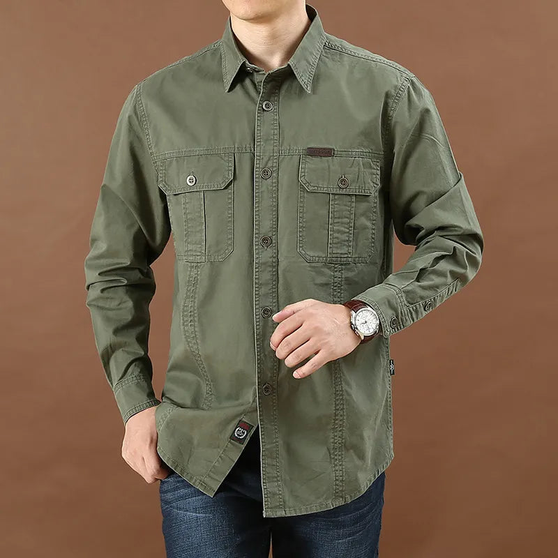 Chemise À Manches Longues avec Coupe Ajustée pour Homme | Idéale pour Un Usage Quotidien