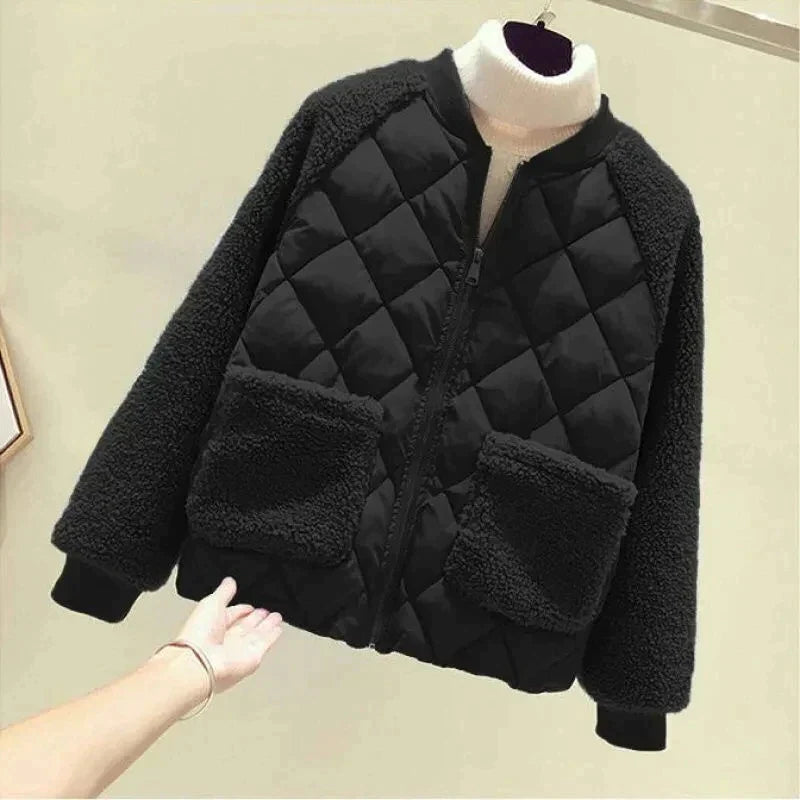 Manteau d’Hiver à Double Boutonnage avec Coupe Ajustée pour Femme | Idéal pour Temps Froid