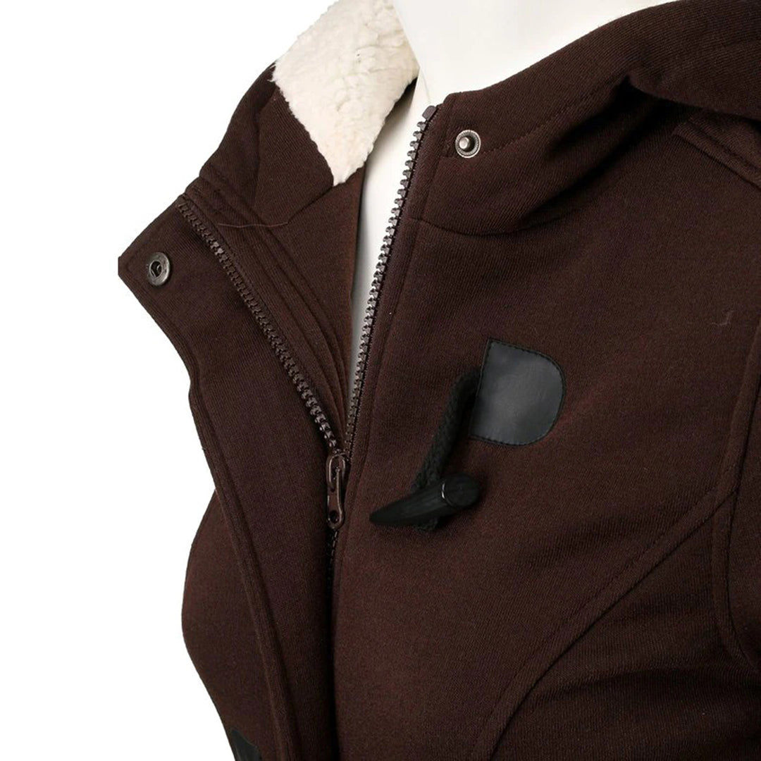 Manteau Long À Capuche pour Femme | Idéal pour Hiver