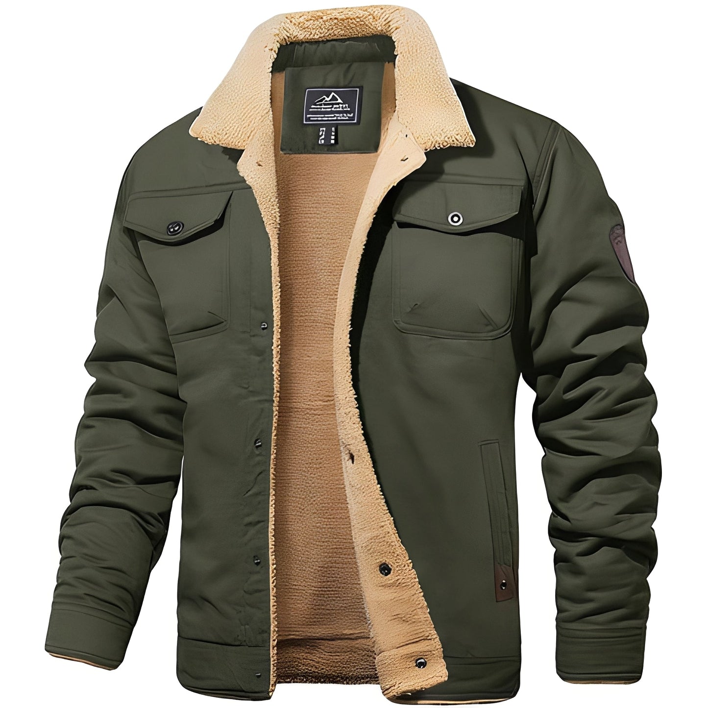 Blouson Bomber Avec Fermeture Zippée Et Poches Pour Homme | Idéal Pour L'hiver