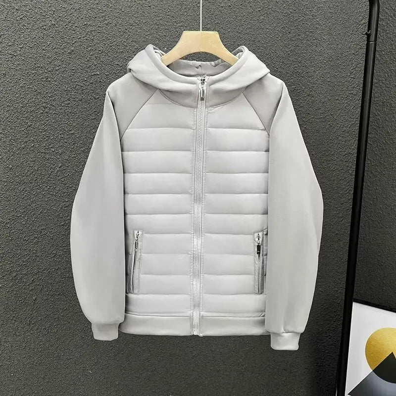 Veste Matelassée avec Coupe Ajustée pour Homme | Idéale pour La Mi-Saison