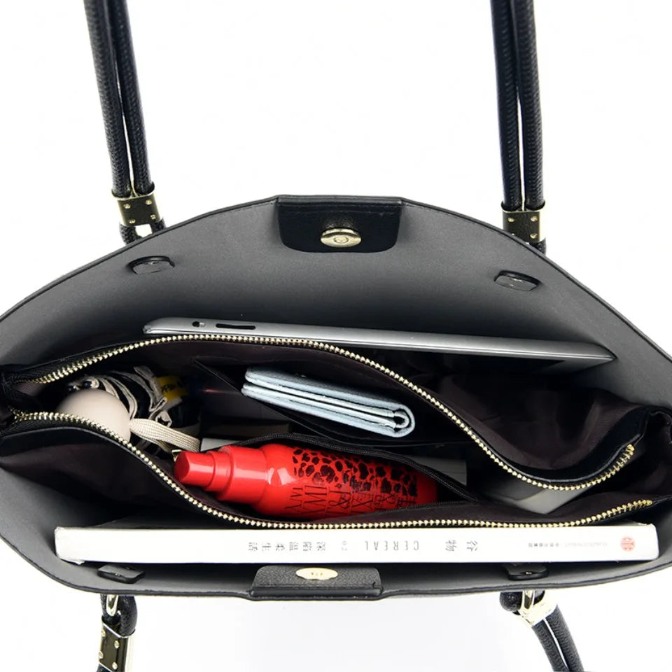 Sac Cabas Avec Compartiment Spacieux Et Anses Supérieures Pour Femme | Idéal Pour Le Travail Et Les Déplacements