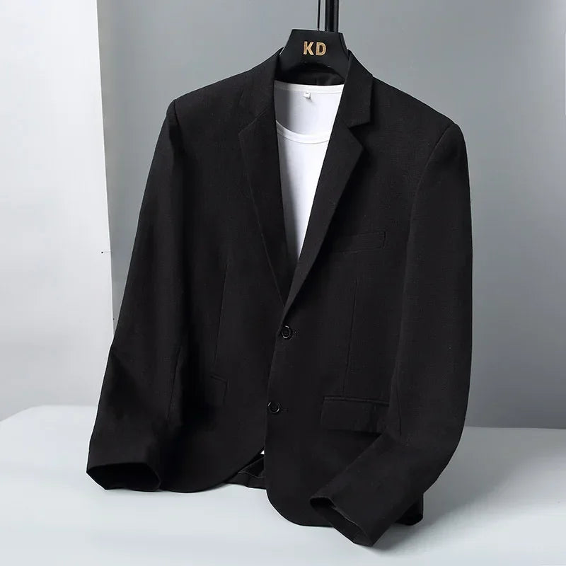 Blazer Pour Homme Avec Coupe Standard Et Teinte Claire Pour Adulte | Idéal Pour Saisons Chaudes Et Usage Polyvalent