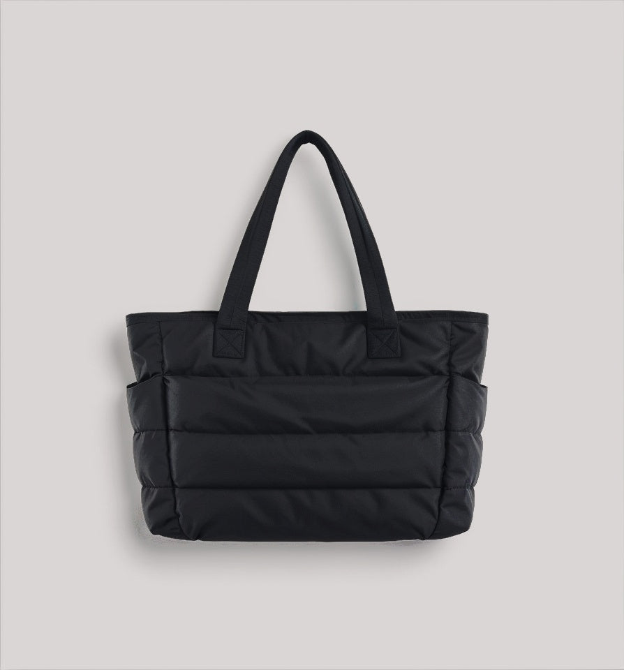 Sac Matelassé Grand Format avec Poignées Rembourrées | Idéal pour Le Travail Ou Les Études