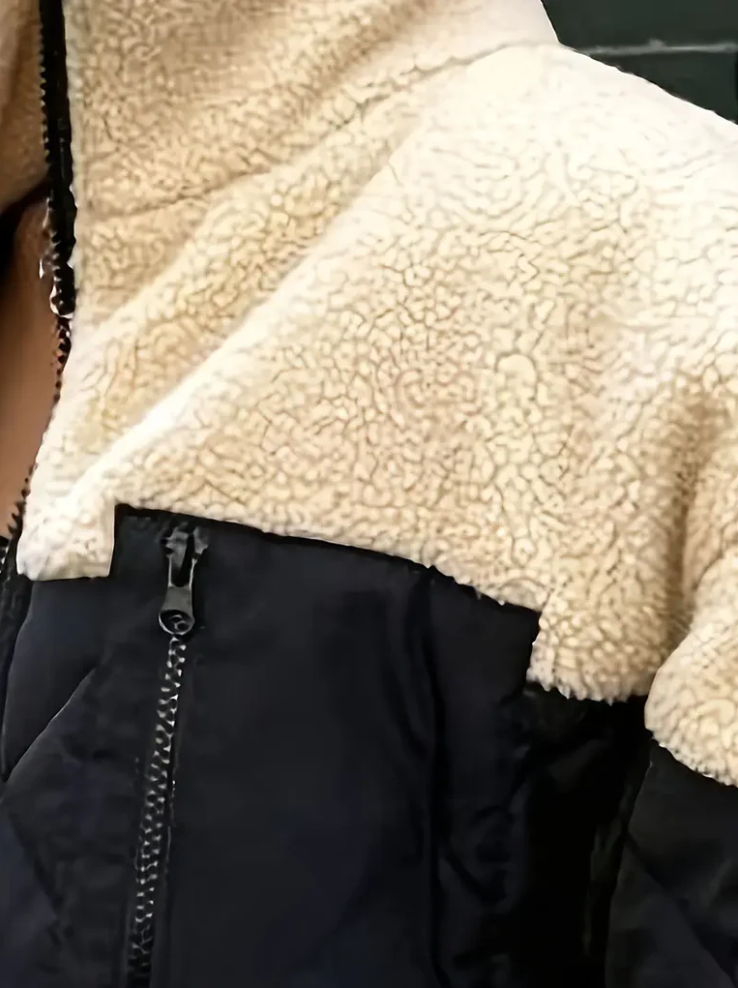 Veste avec Coupe Ample Et Fermeture Zippée pour Femme | Idéale pour Les Journées Fraîches