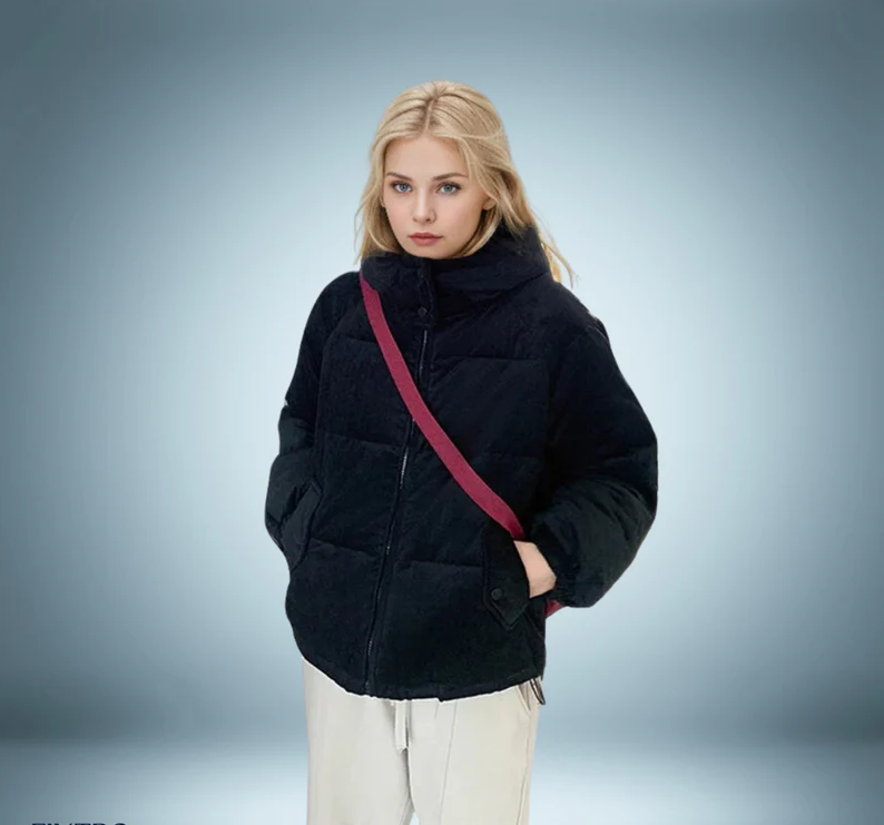 Doudoune avec Capuche pour Femme | Idéale pour la Saison Froide