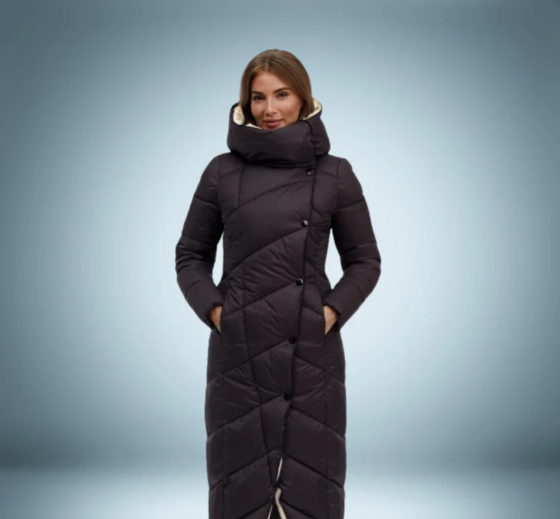 Parka avec Fermeture À Boutons pour Femme | Idéal pour L’Hiver