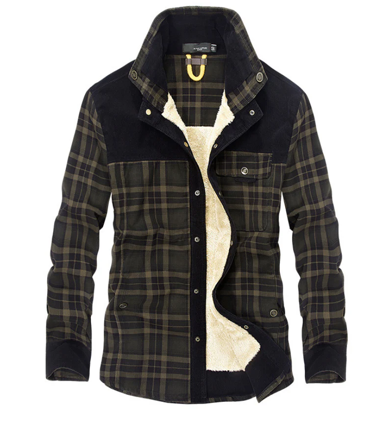Veste avec Col Montant pour Hommes | Idéal pour La Saison Froide