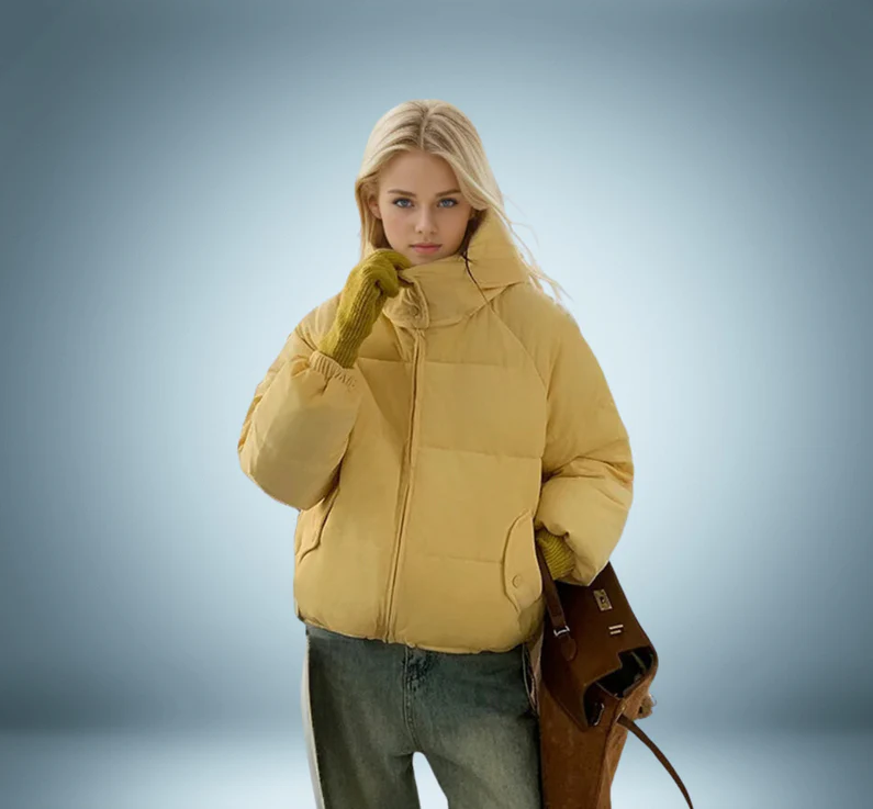 Doudoune avec Capuche pour Femme | Idéale pour la Saison Froide