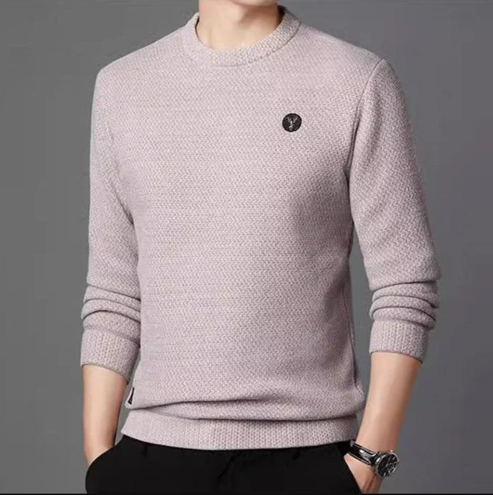 Pull Tricoté à Coupe Régulière pour Homme | Idéal pour l’Automne et l’Hiver