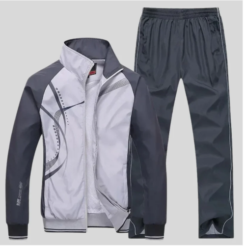 Ensemble de Survêtement pour Homme avec Haut et Pantalon Coordonnés | Idéal pour le Sport et les Loisirs
