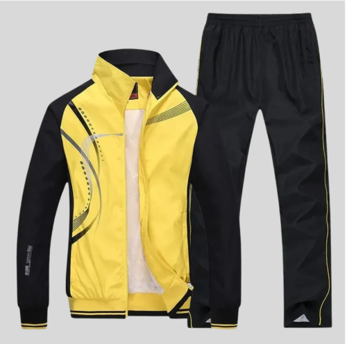 Ensemble de Survêtement pour Homme avec Haut et Pantalon Coordonnés | Idéal pour le Sport et les Loisirs