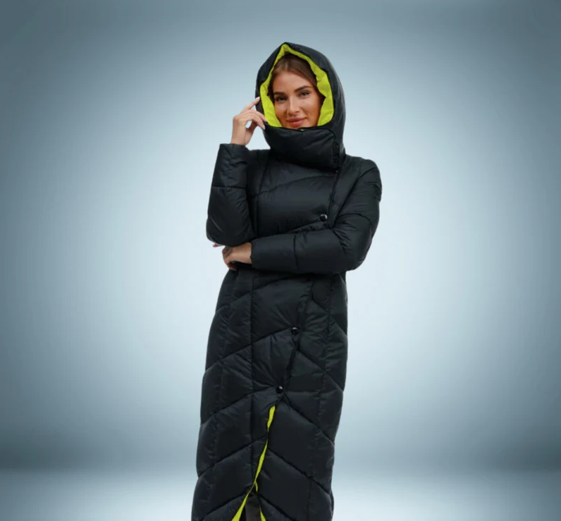 Parka avec Fermeture À Boutons pour Femme | Idéal pour L’Hiver