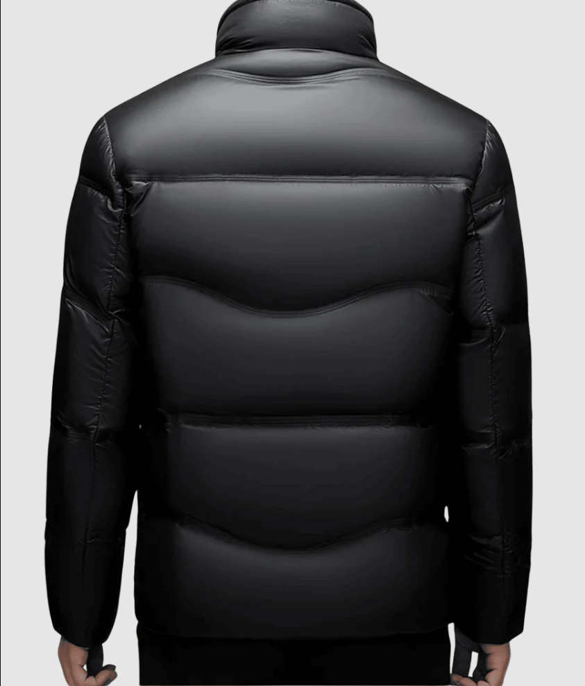 Veste d’Hiver Matelassée avec Capuche Ajustable pour Hommes | Idéale pour la Saison Froide