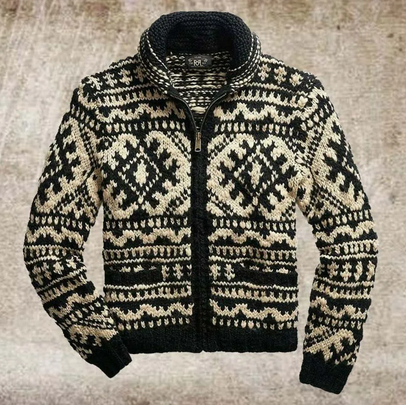 Veste Tricoté à Coupe Classique pour Homme | Idéal pour l’Automne et l’Hiver