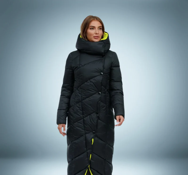 Parka avec Fermeture À Boutons pour Femme | Idéal pour L’Hiver