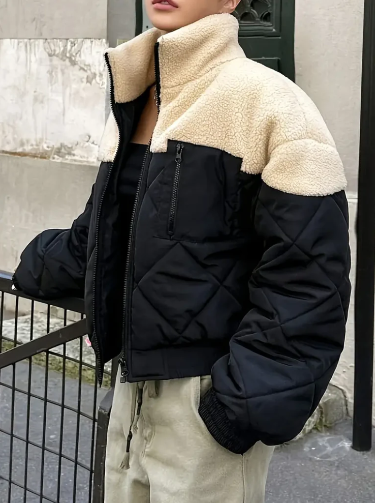 Veste avec Coupe Ample Et Fermeture Zippée pour Femme | Idéale pour Les Journées Fraîches
