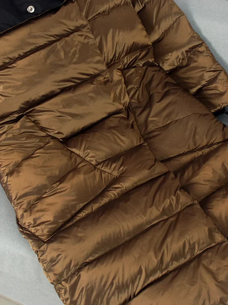 Manteau Long à Carreaux avec Poches pour Femme | Idéal pour l’Hiver