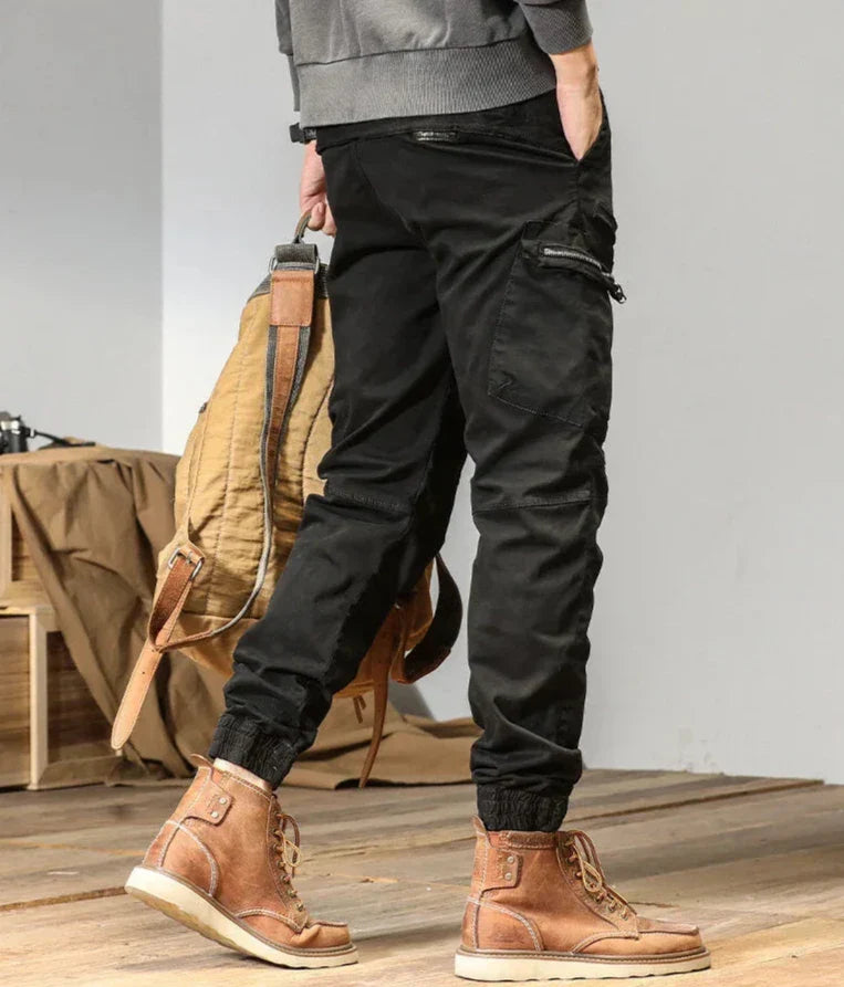 Pantalon Cargo Jogging pour Homme avec Taille Élastique | Idéal pour la Ville et les Activités de Plein Air
