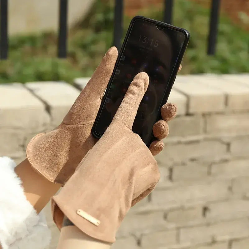 Gants d’Hiver avec Fonction Écran Tactile pour Femme | Idéals pour l’Automne et l’Hiver
