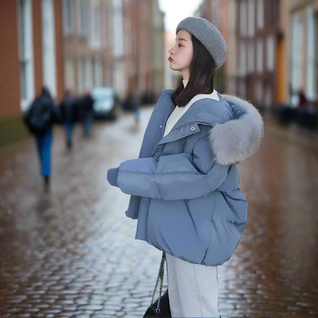 Parka avec Col Imitation Fourrure pour Femme | Idéale pour l’Hiver