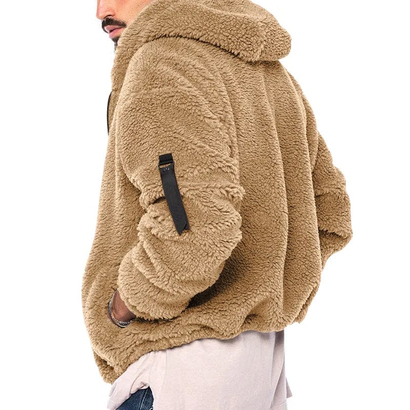 Veste Zippée avec Capuche et Poche sur Manche pour Adultes | Idéale pour l’Hiver