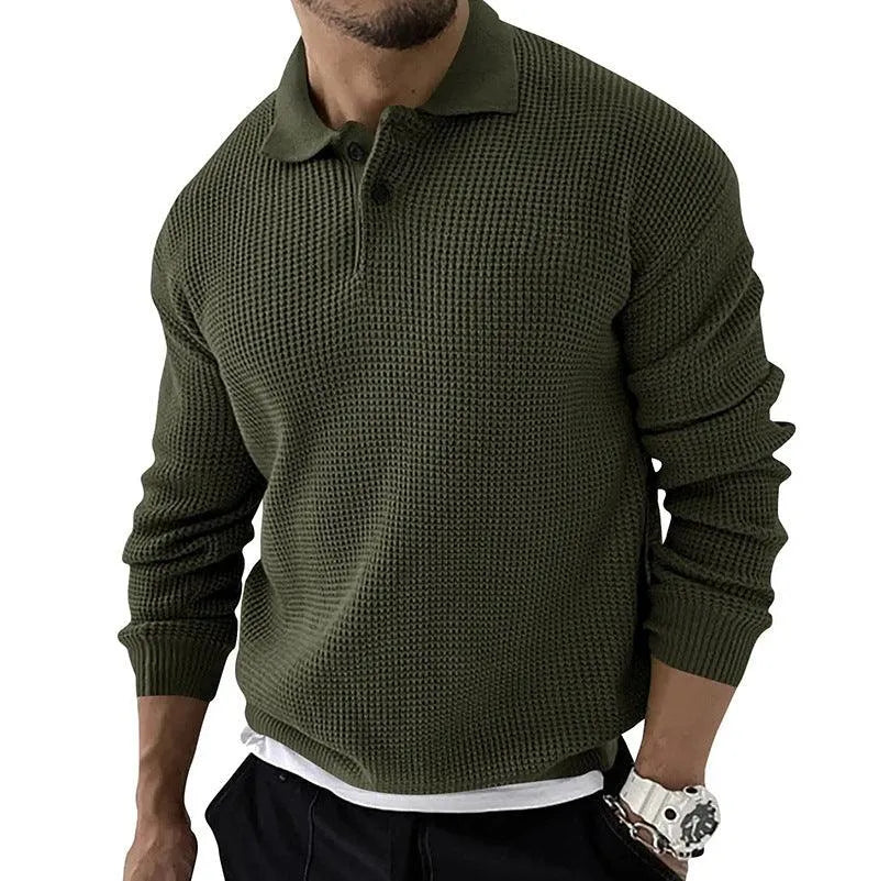 Pull Polo En Maille Avec Col Polo Pour Hommes | Idéal Pour Un Usage Quotidien