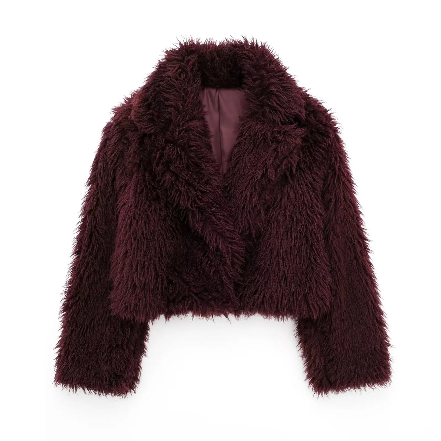 Manteau avec Col en V et Poches Latérales pour Femme | Idéal pour l’Automne et l’Hiver