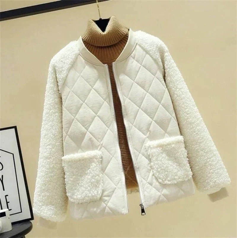 Manteau d’Hiver à Double Boutonnage avec Coupe Ajustée pour Femme | Idéal pour Temps Froid