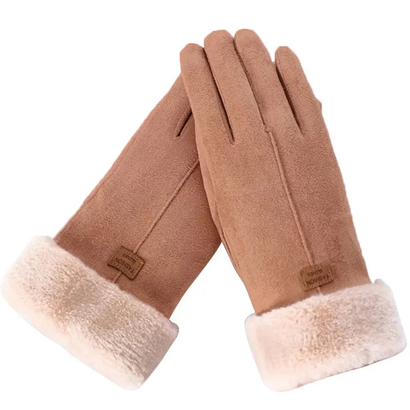Gants d’Hiver avec Doublure Douce pour Femme | Idéals pour les Journées Froides