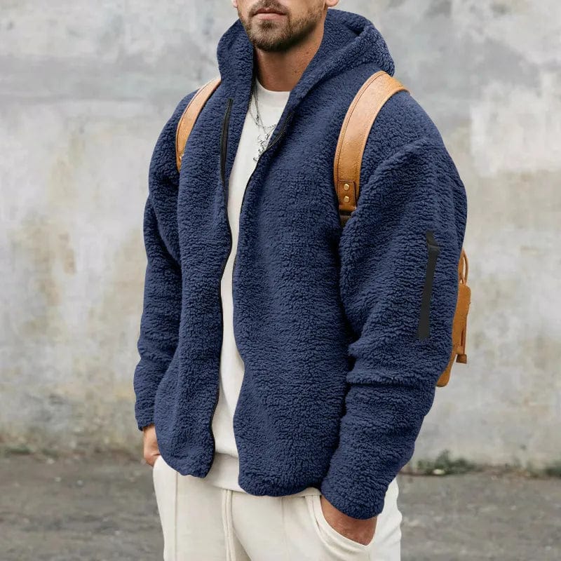 Veste Zippée avec Capuche et Poche sur Manche pour Adultes | Idéale pour l’Hiver