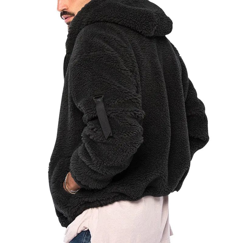Veste Zippée avec Capuche et Poche sur Manche pour Adultes | Idéale pour l’Hiver