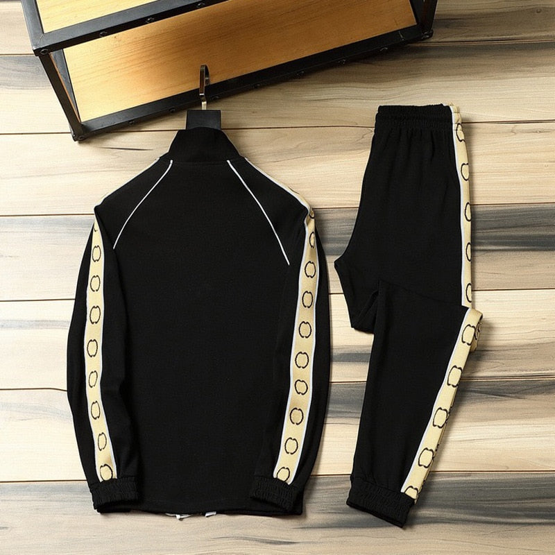 Survêtement avec Veste Et Pantalon pour Homme | Idéal pour Le Sport Et Les Loisirs