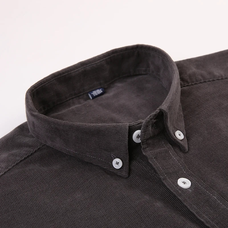 Chemise À Rayures Bleues avec Poche pour Hommes | Idéale pour Usage Quotidien