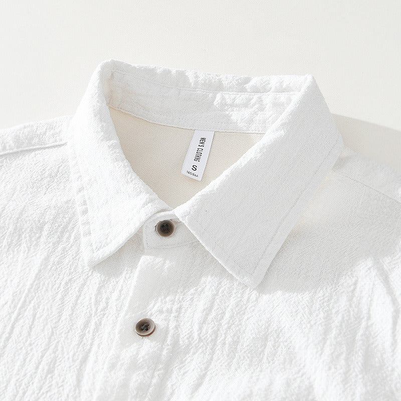 Chemise À Manches Courtes avec Poches pour Hommes | Idéale pour Usage Quotidien