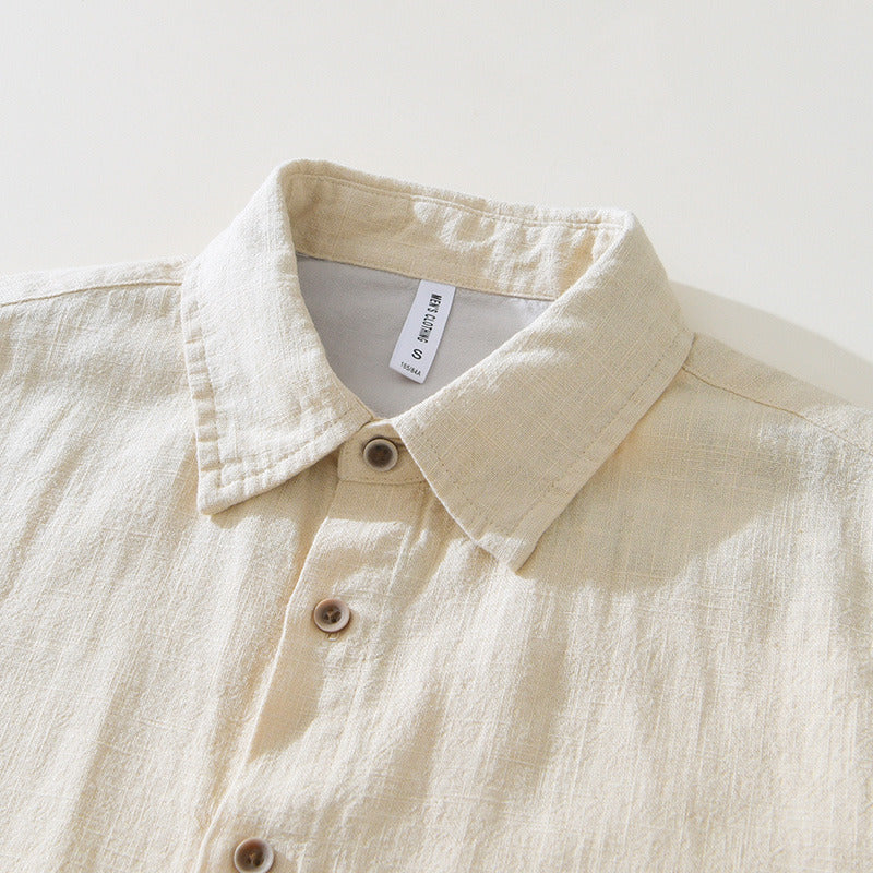 Chemise À Manches Courtes avec Poches pour Hommes | Idéale pour Usage Quotidien