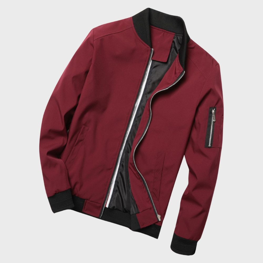 Veste Avec Fermeture Zippée Et Poches Fonctionnelles Pour Hommes | Idéal Pour Usage Quotidien