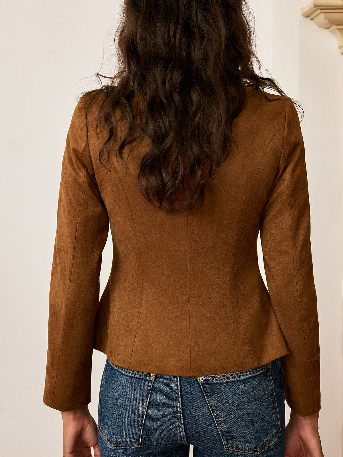 Veste à Boutons Métalliques pour Femme | Idéale pour la Mi-Saison