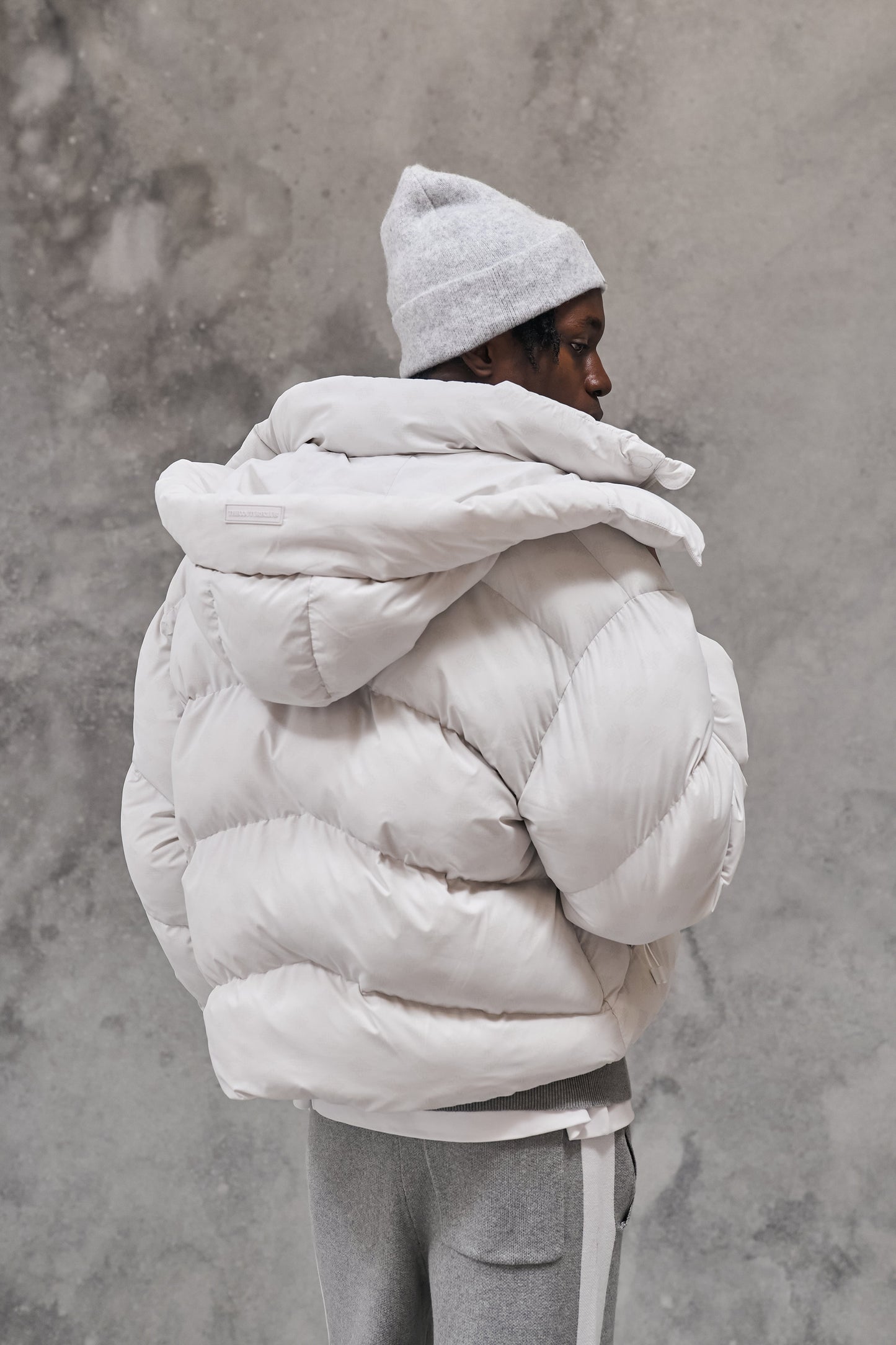 Puffer Matelassé à Capuche Amovible Avec Col Montant Pour Homme | Idéal Pour l’Hiver