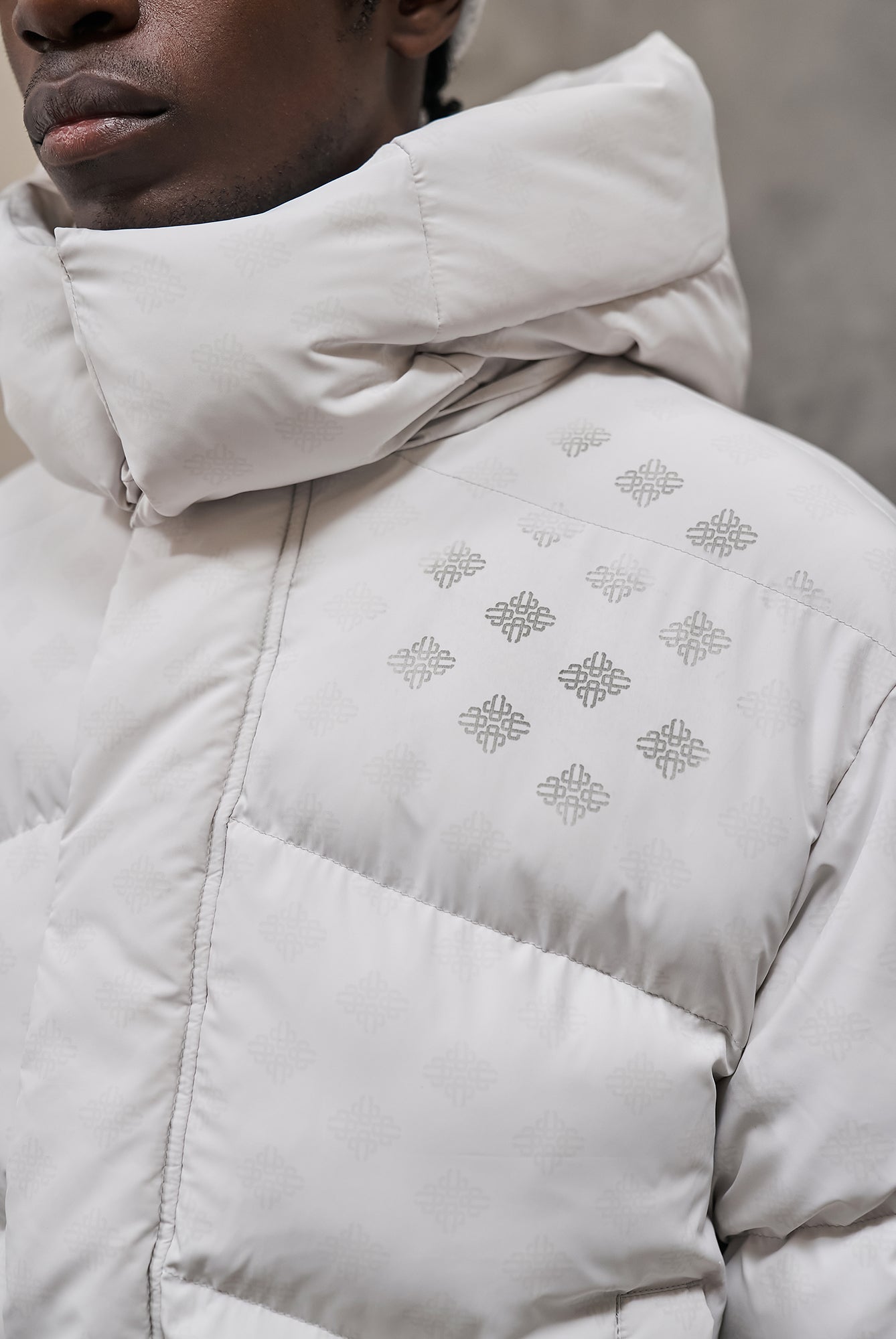 Puffer Matelassé à Capuche Amovible Avec Col Montant Pour Homme | Idéal Pour l’Hiver