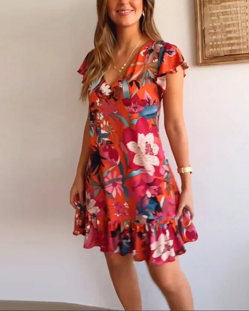 Robe d'Été avec Coupe Aérée pour Femme | Idéale pour les Journées Chaudes ou les Sorties Décontractées