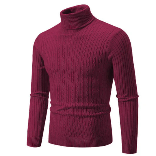 Pull Col Roulé pour Hommes | Idéal pour L’Hiver Et Les Occasions Décontractées