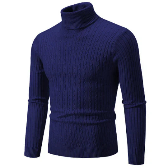 Pull Col Roulé pour Hommes | Idéal pour L’Hiver Et Les Occasions Décontractées