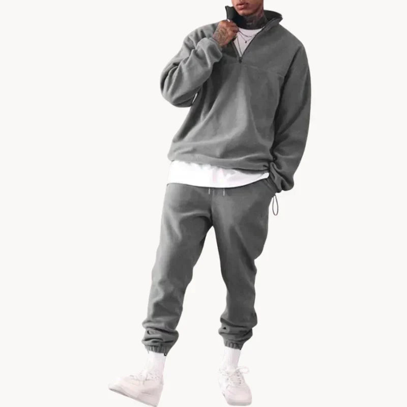 Ensemble de Survêtement pour Homme avec Haut et Pantalon Coordonnés | Idéal pour le Sport et les Loisirs