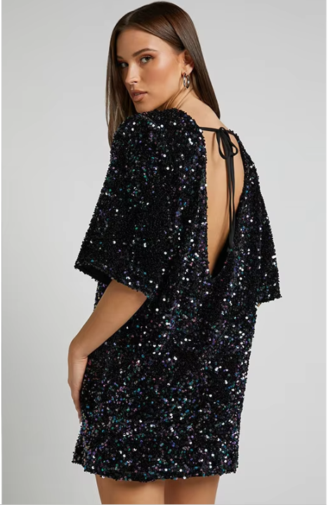 Robe De Soirée À Paillettes avec Coupe Ajustée pour Femmes | Idéale pour Les Fêtes De Printemps