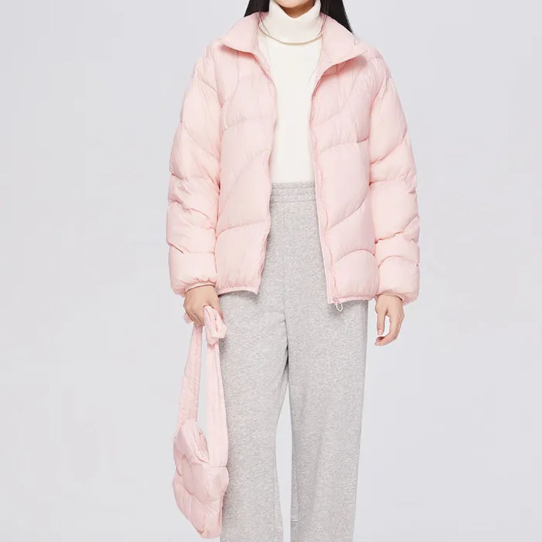 Doudoune Légère avec Col Classique pour Femmes | Idéale pour la Saison Hivernale